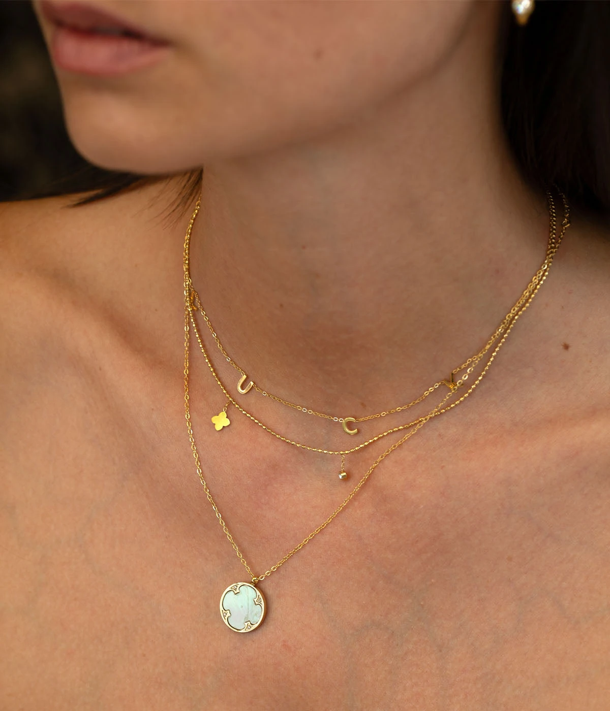 Collier Mila (Acier DorĂ©) â Image 2