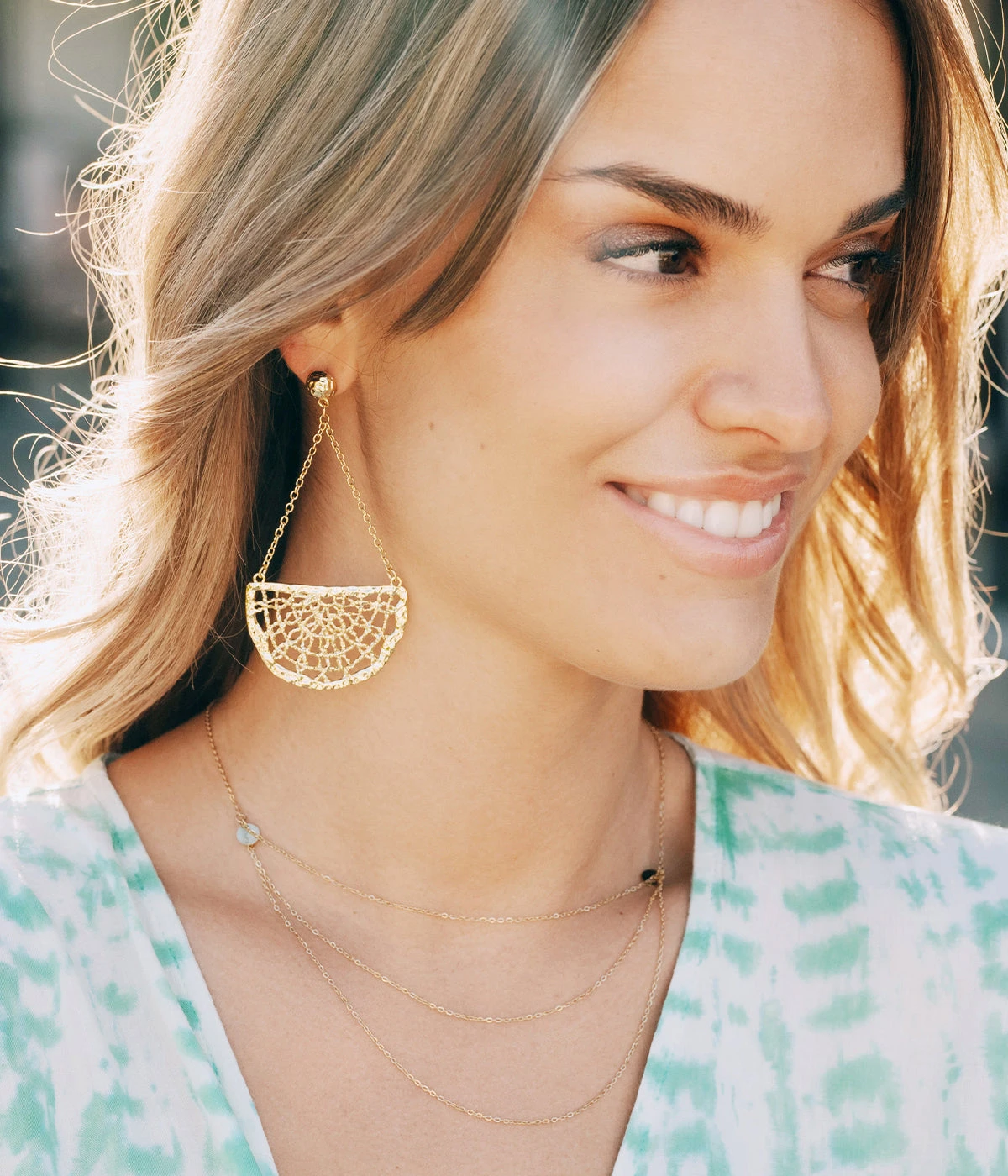 Collier Cascada (Acier DorĂ©) â Image 2