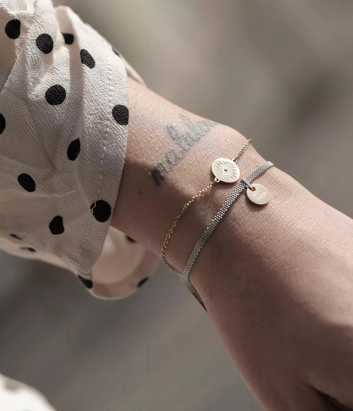 Bracelet Be Happy (Acier) – Image 2