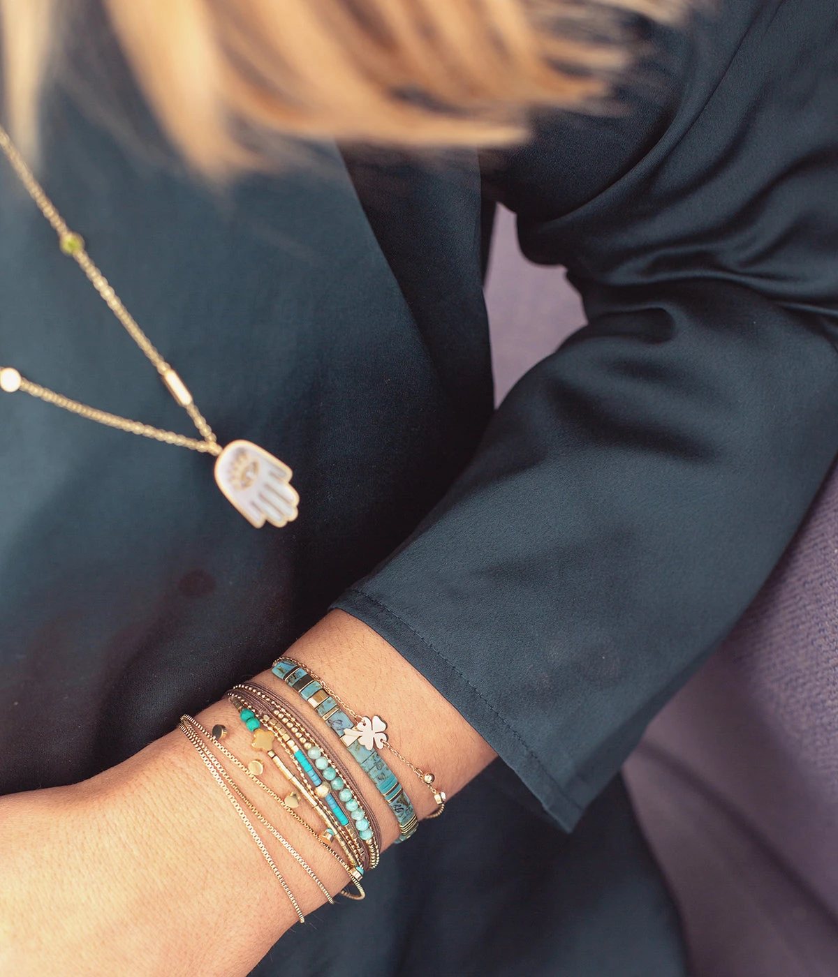 Bracelet Trifoglio (Acier) â Image 2