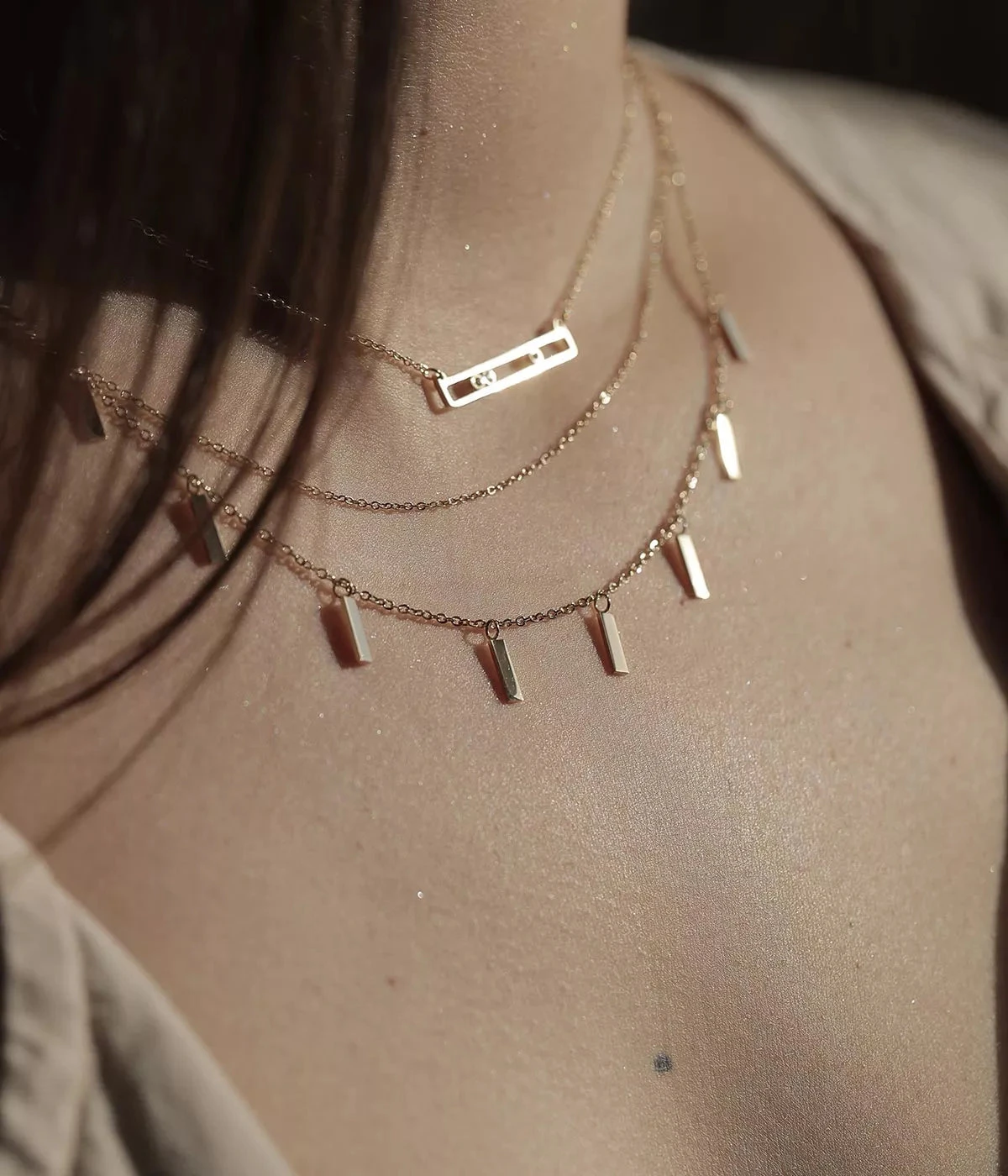 Collier Miko (Acier DorĂ©) â Image 2