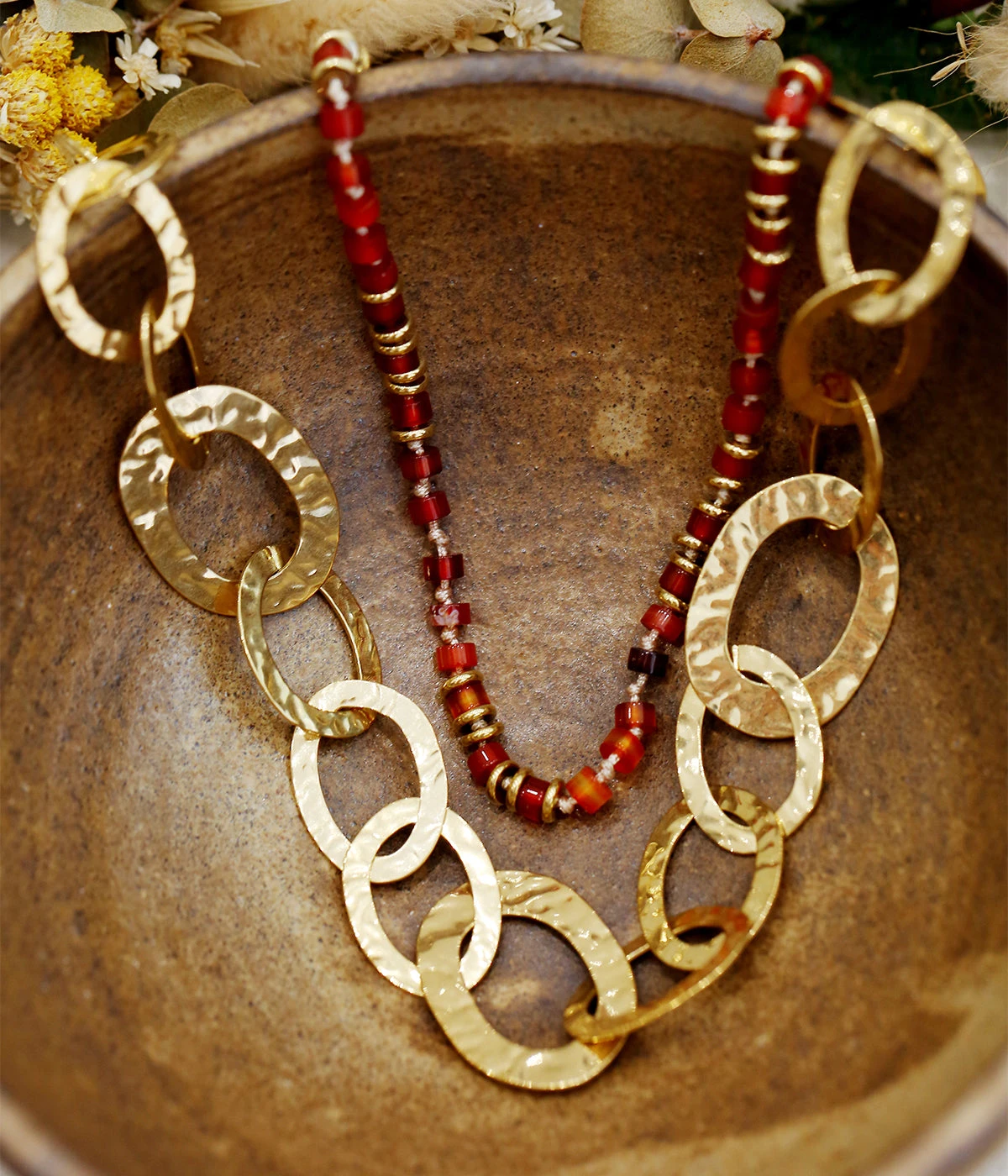 Collier Rudy (Acier DorĂ©) â Image 3