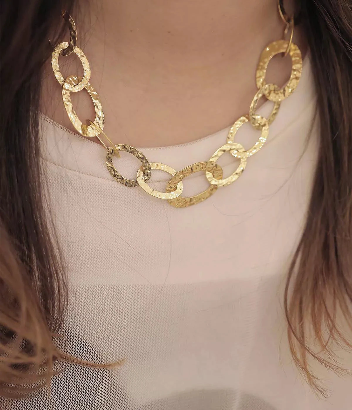 Collier Rudy (Acier DorĂ©) â Image 2