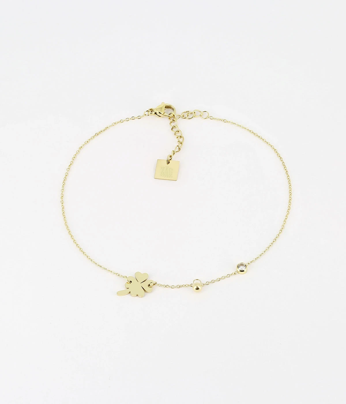 Chaîne De Cheville Trifoglio (Acier Doré)