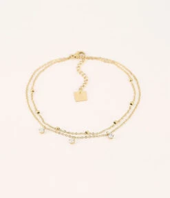 Chaîne De Cheville Precious (Acier Doré)