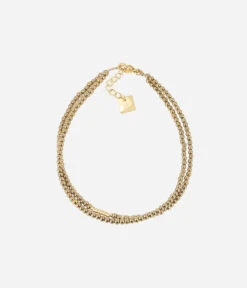 Chaßne De Cheville Zoly (Acier Doré)