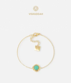 Bracelet Lotos (Acier Doré)