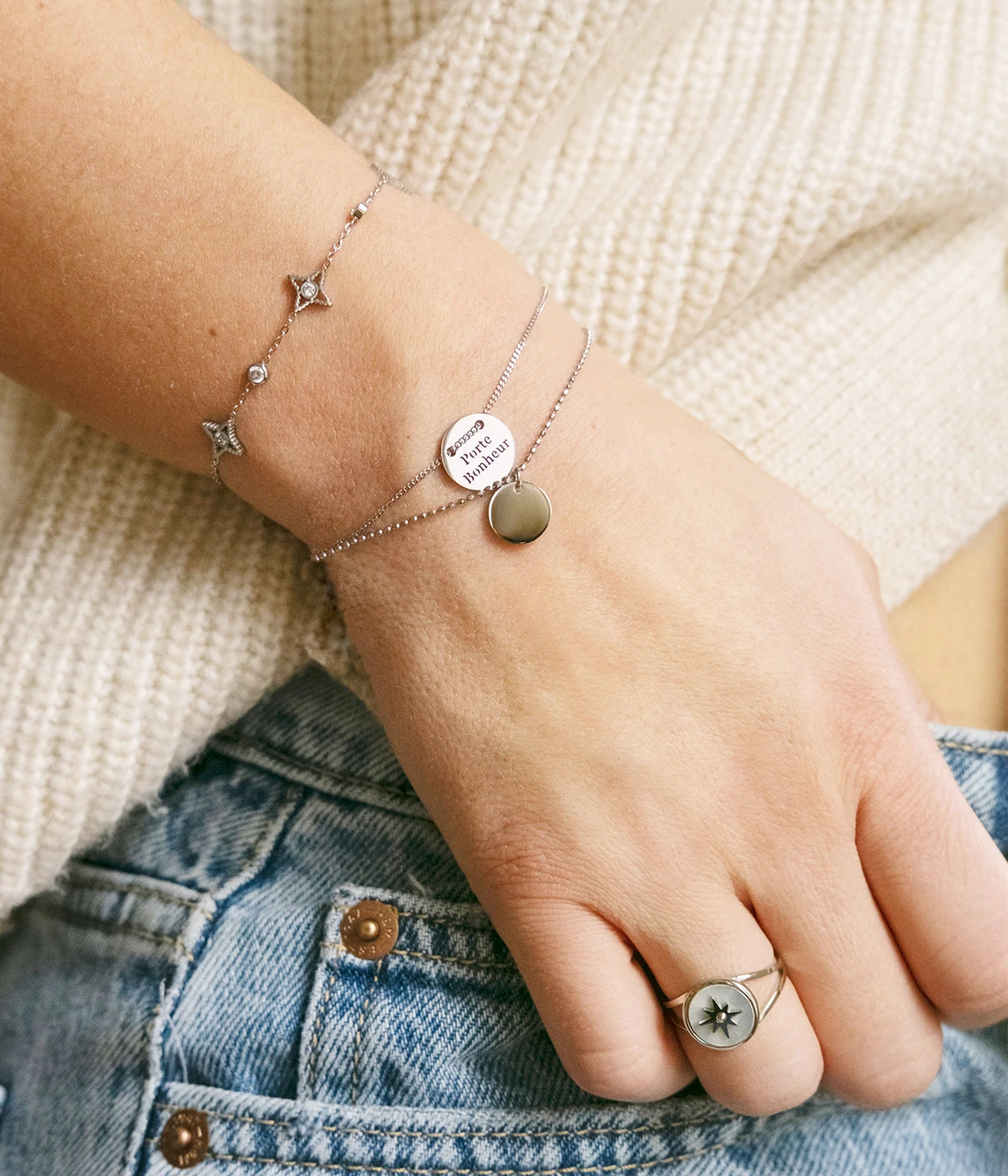 Bracelet Béatrice (Acier) – Image 2