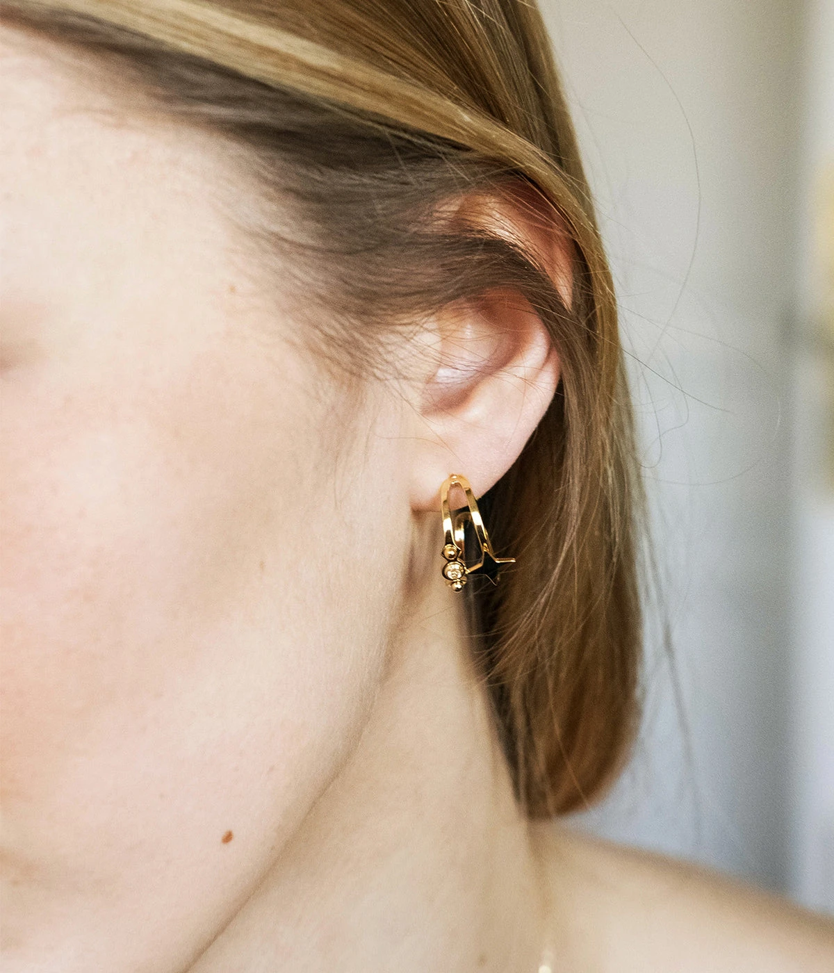 Boucles D'oreilles Rocio (Acier DorĂ©) â Image 2