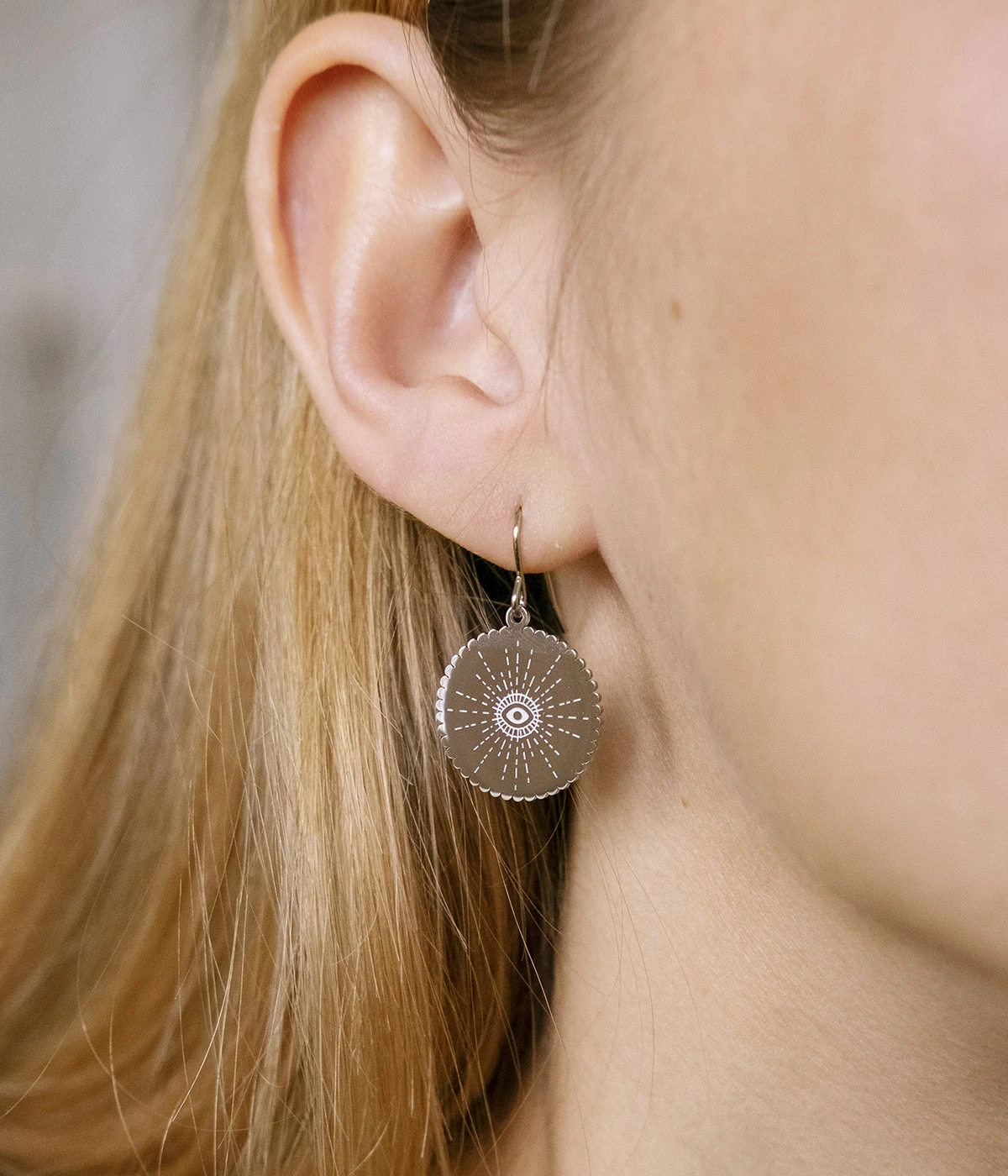 Boucles D'oreilles Bagan (Acier) â Image 2