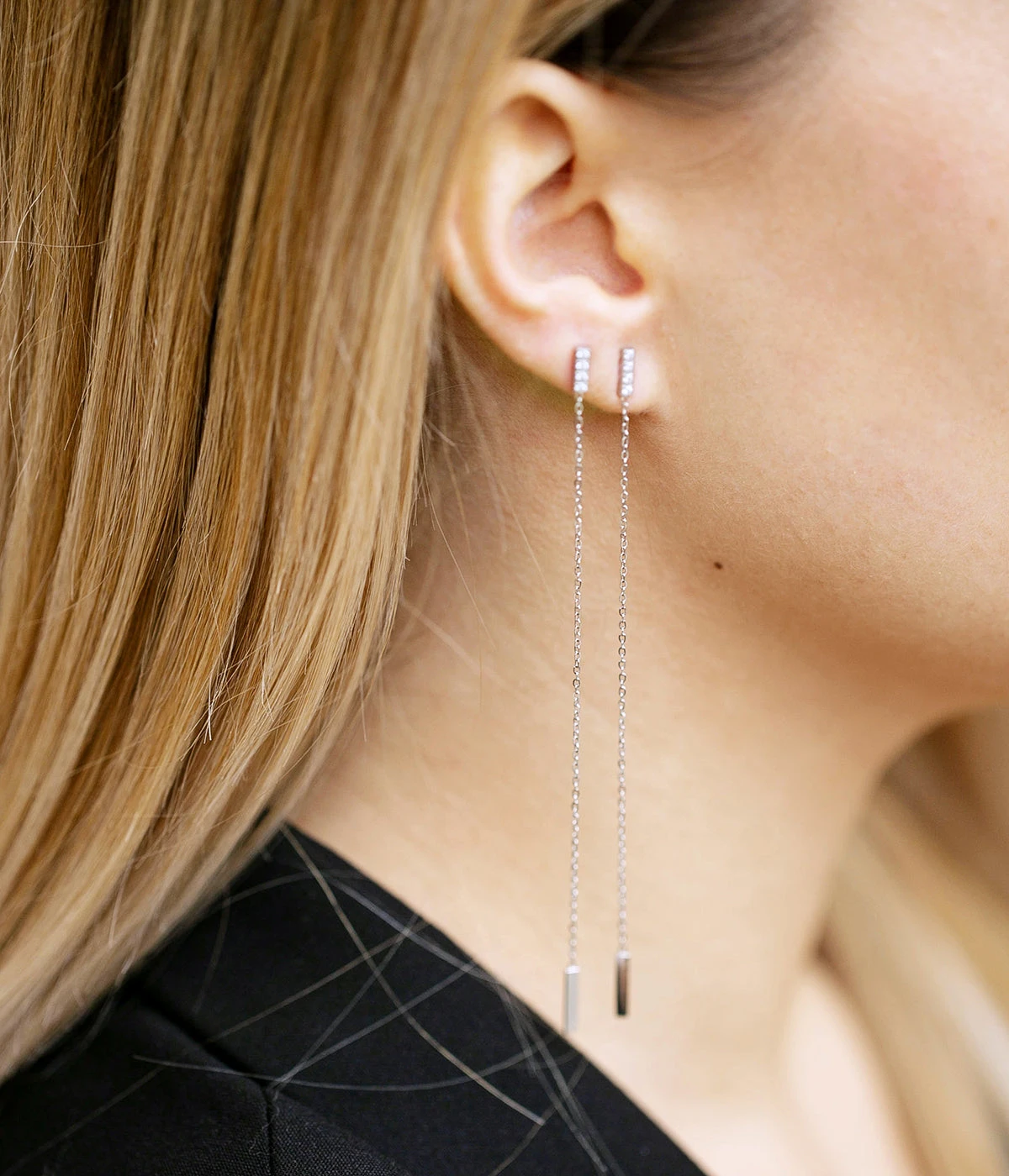 Boucles D'oreilles Prego (Acier) â Image 2