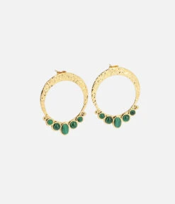 Boucles D'oreilles Cordelia (Acier Doré)