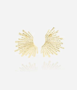 Boucles D'oreilles Angelo (Acier Doré)