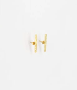 Boucles D'oreilles Ellis (Acier Doré)