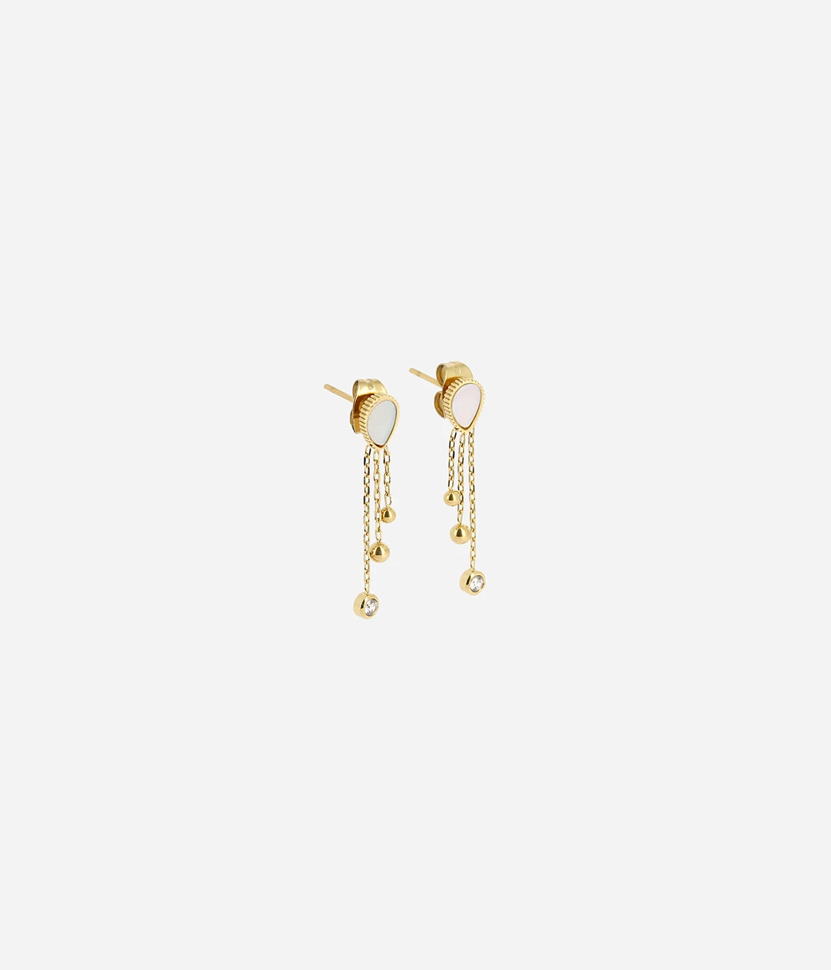 Boucles D'oreilles Softy (Acier Doré)