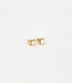 Boucles D'oreilles Tania (Acier Doré)