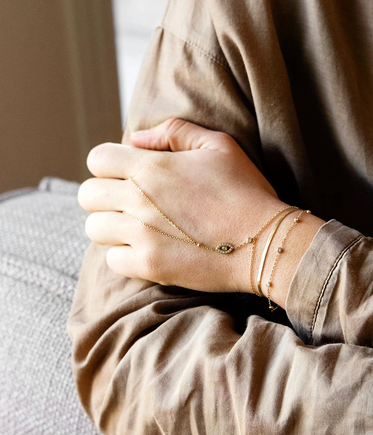 Bijou De Main Gipsa (Acier DorĂ©) â Image 2