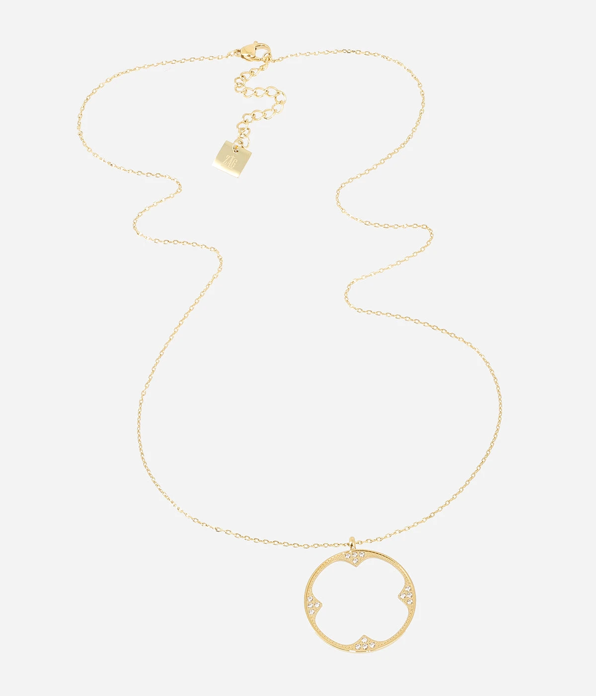 Sautoir Hypola (Acier Doré)