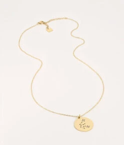 Sautoir Aquarius (Acier Doré)