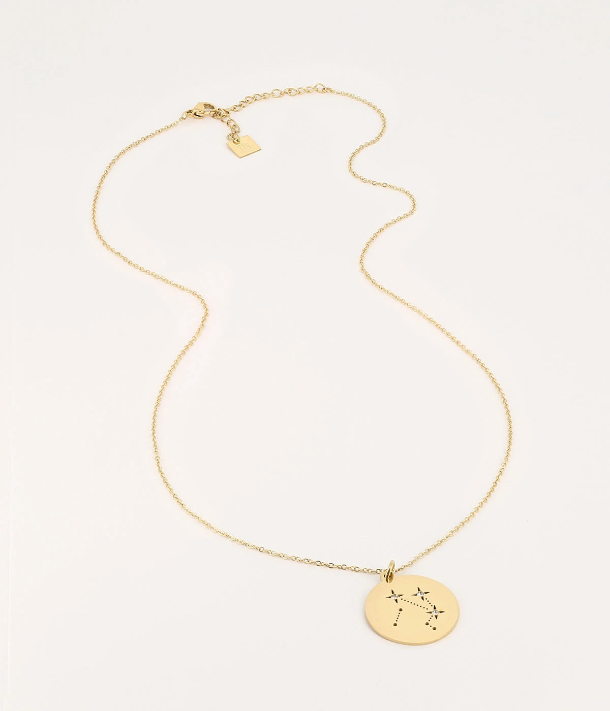 Sautoir Libra (Acier Doré)