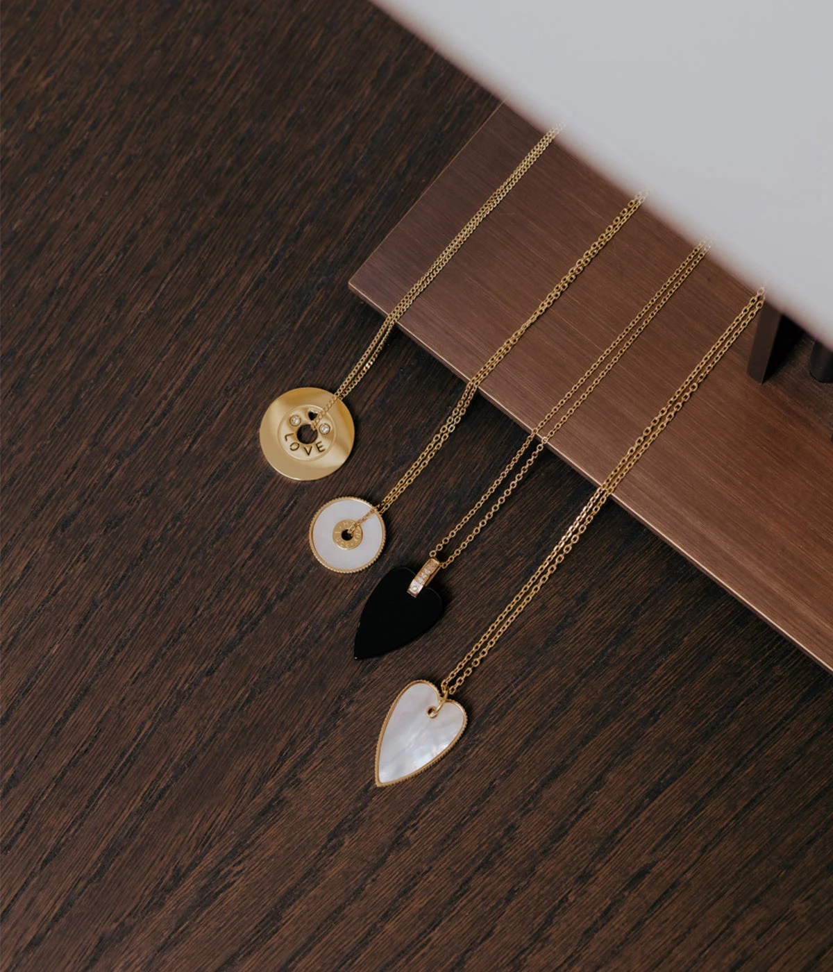 Collier Good Times (Acier DorĂ©) â Image 3