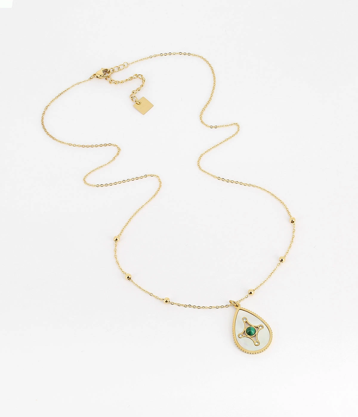 Collier Médicis (Acier Doré)