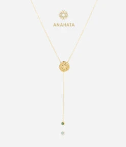 Collier Anahata (Acier Doré)