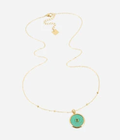 Sautoir Mati (Acier Doré)