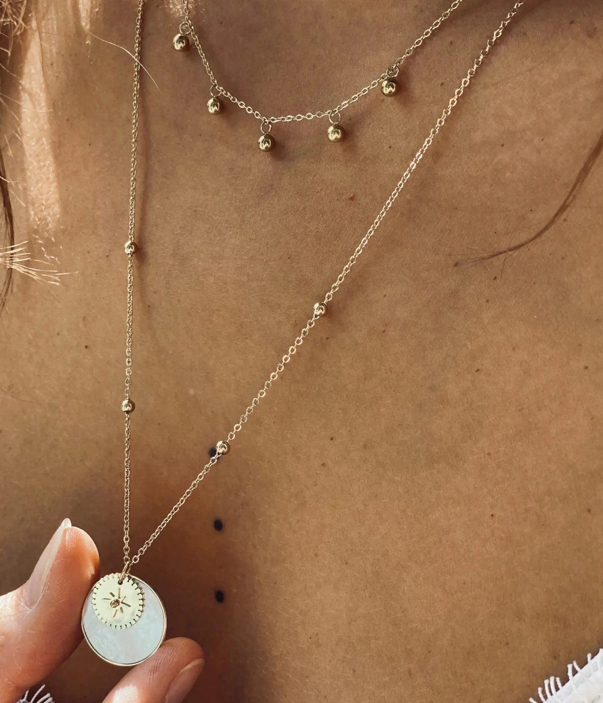 Collier Neom (Acier DorĂ©) â Image 5