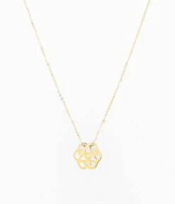 Collier Arabesque (Acier Doré)