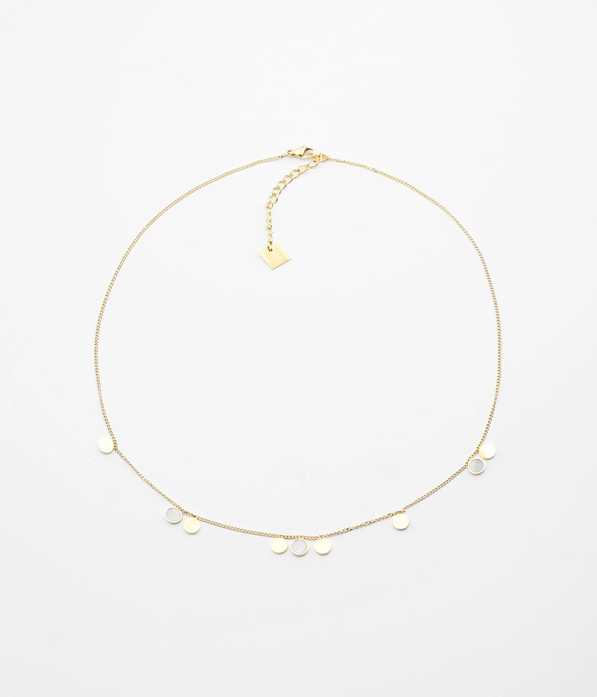 Collier Cachou (Acier Doré)