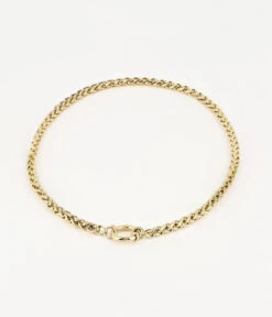 Collier Minerve (Acier Doré)