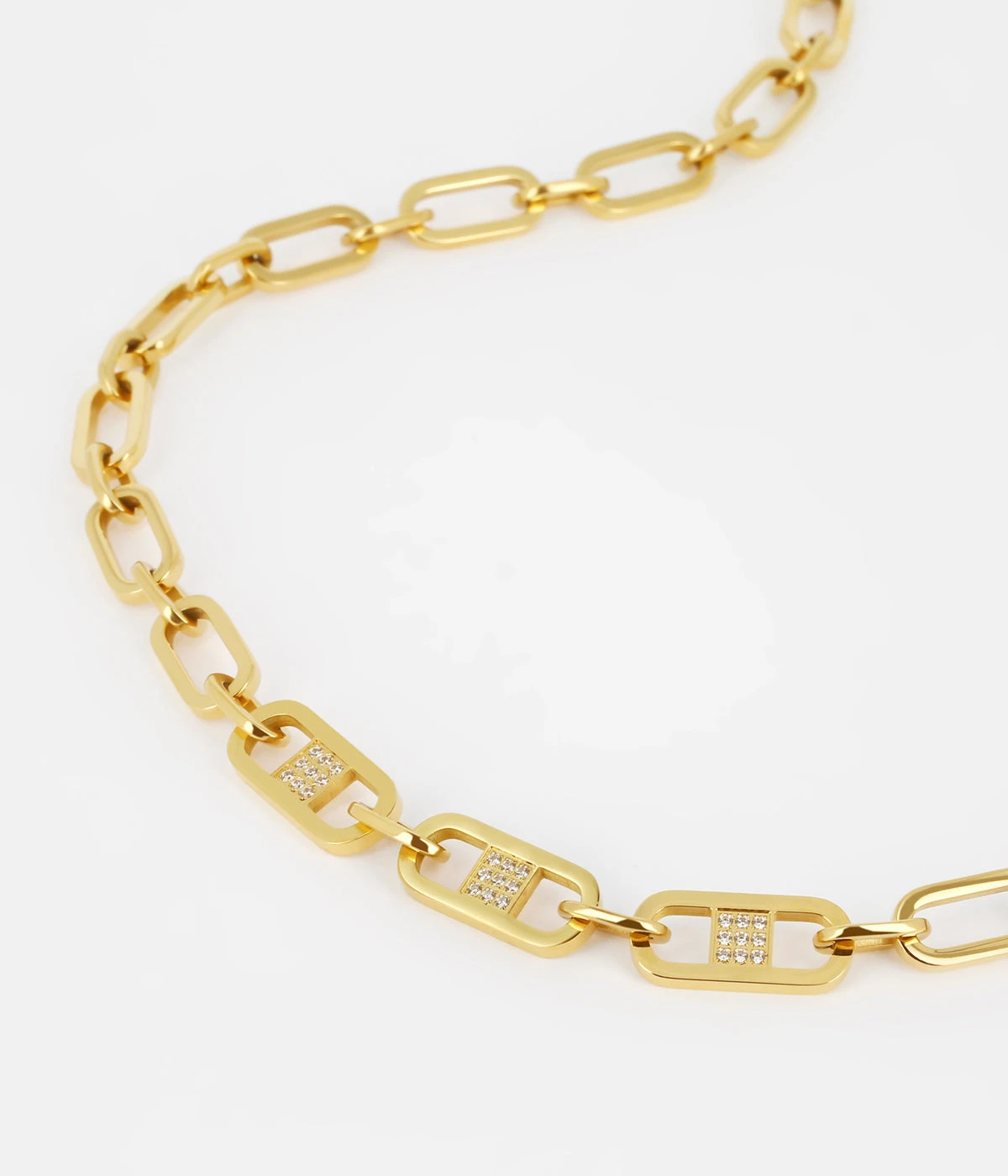 Collier Délia (Acier Doré) – Image 2