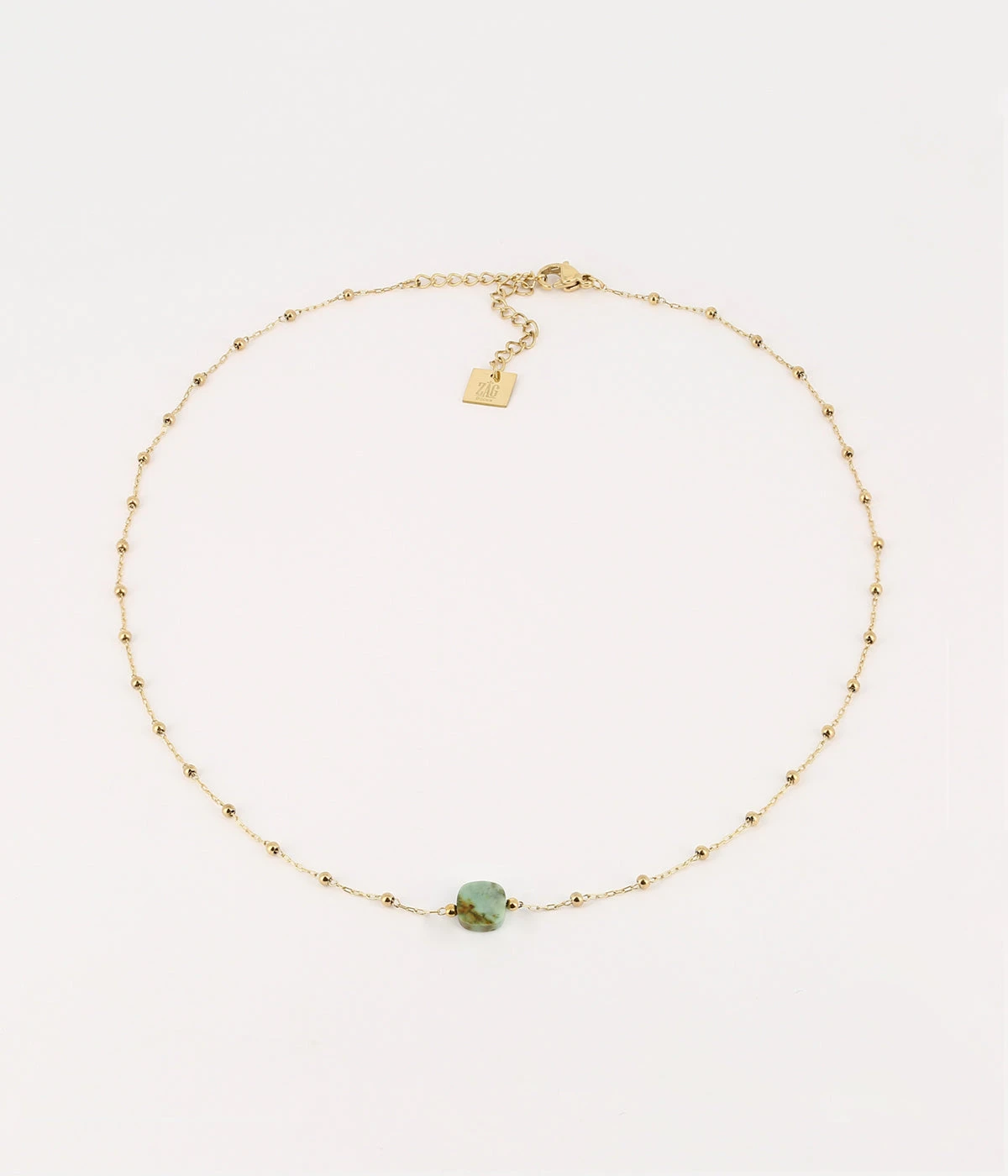 Collier Pablo (Acier Doré) – Image 3