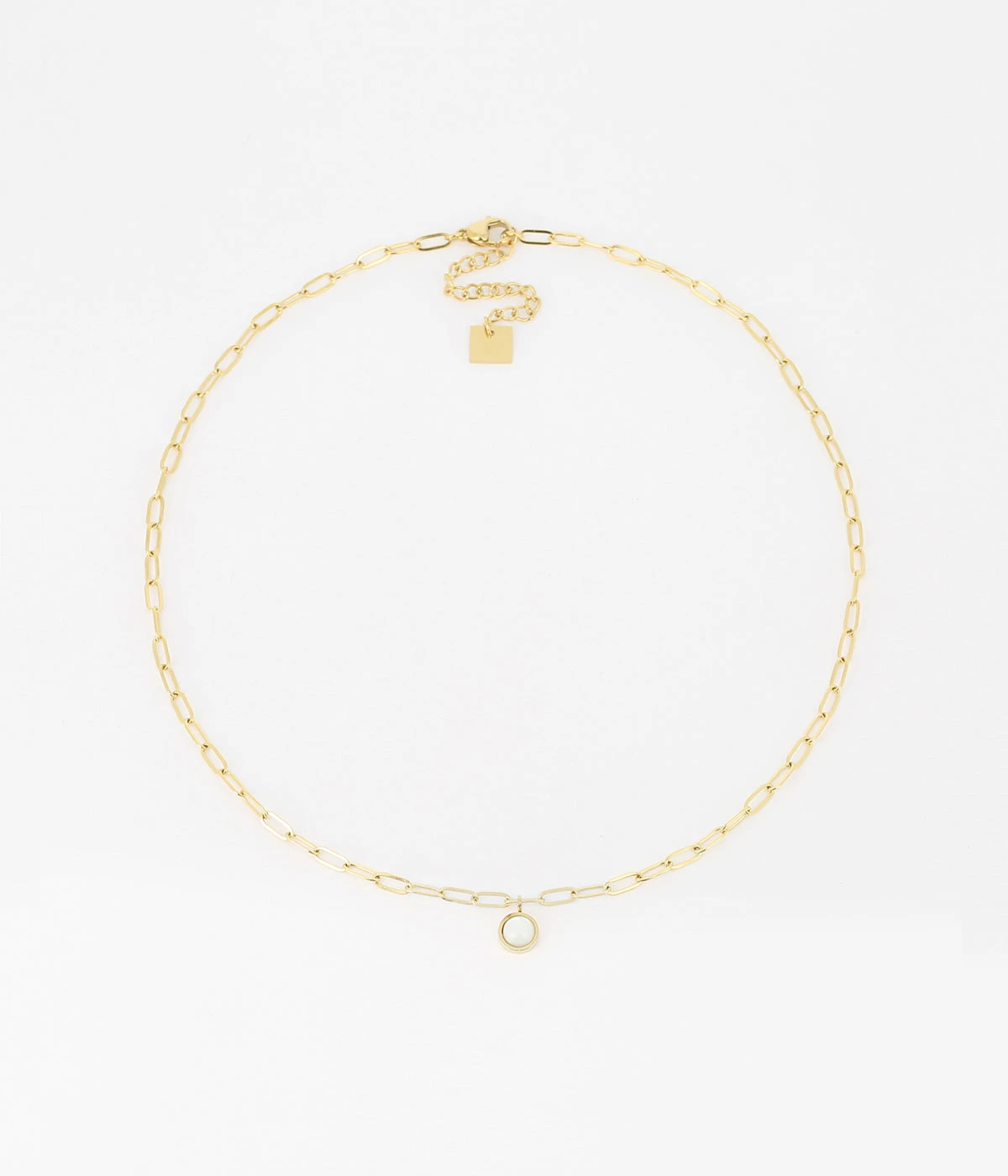 Collier Nina (Acier Doré)