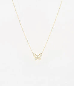 Collier Mariposa (Acier Doré)