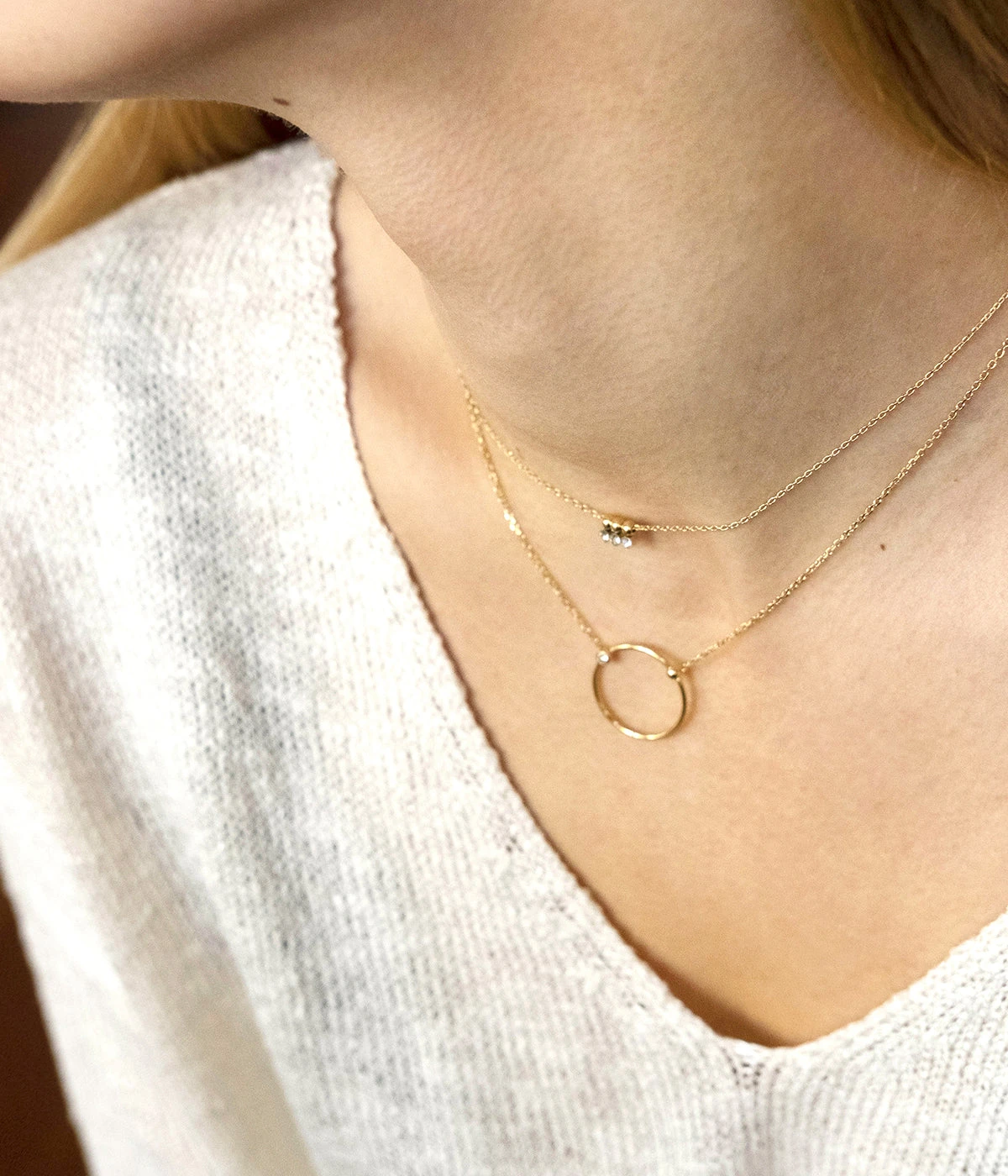 Collier Jambi (Acier DorĂ©) â Image 2