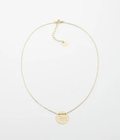 Collier Ma Bonne étoile (Acier Doré)