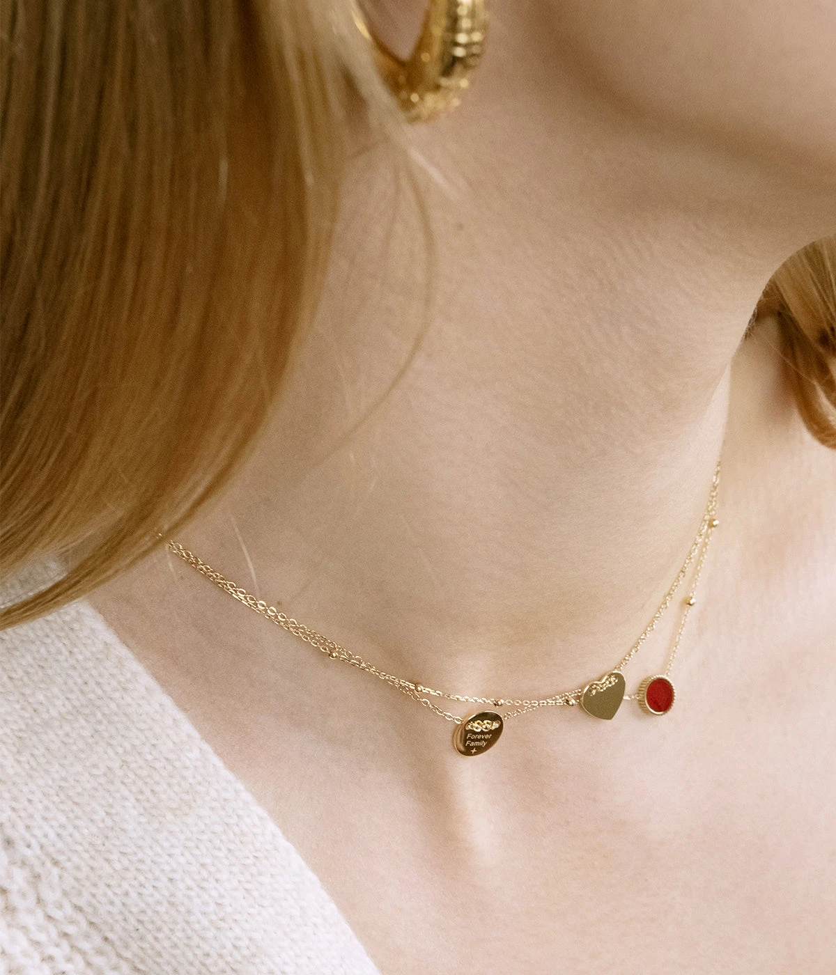 Collier Forever Family (Acier) â Image 2