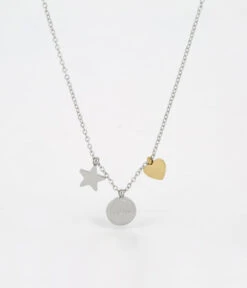 Collier Lucky Mum (Acier)
