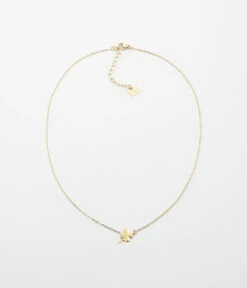 Collier Trébol (Acier Doré)