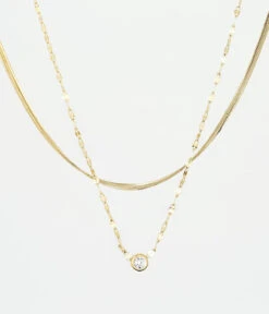 Collier Sahiba (Acier Doré)