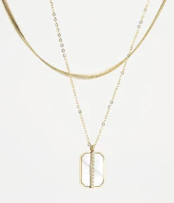 Collier Nikov (Acier Doré)