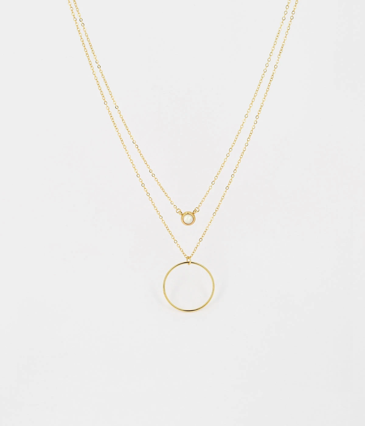 Collier Séraphine (Acier Doré) – Image 3