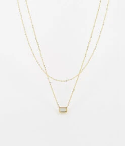 Collier Precious (Acier Doré)