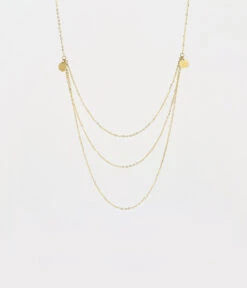 Collier Cascada (Acier Doré)