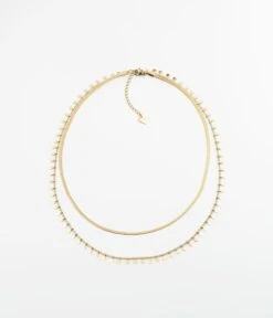 Collier Mykonos (Acier Doré)