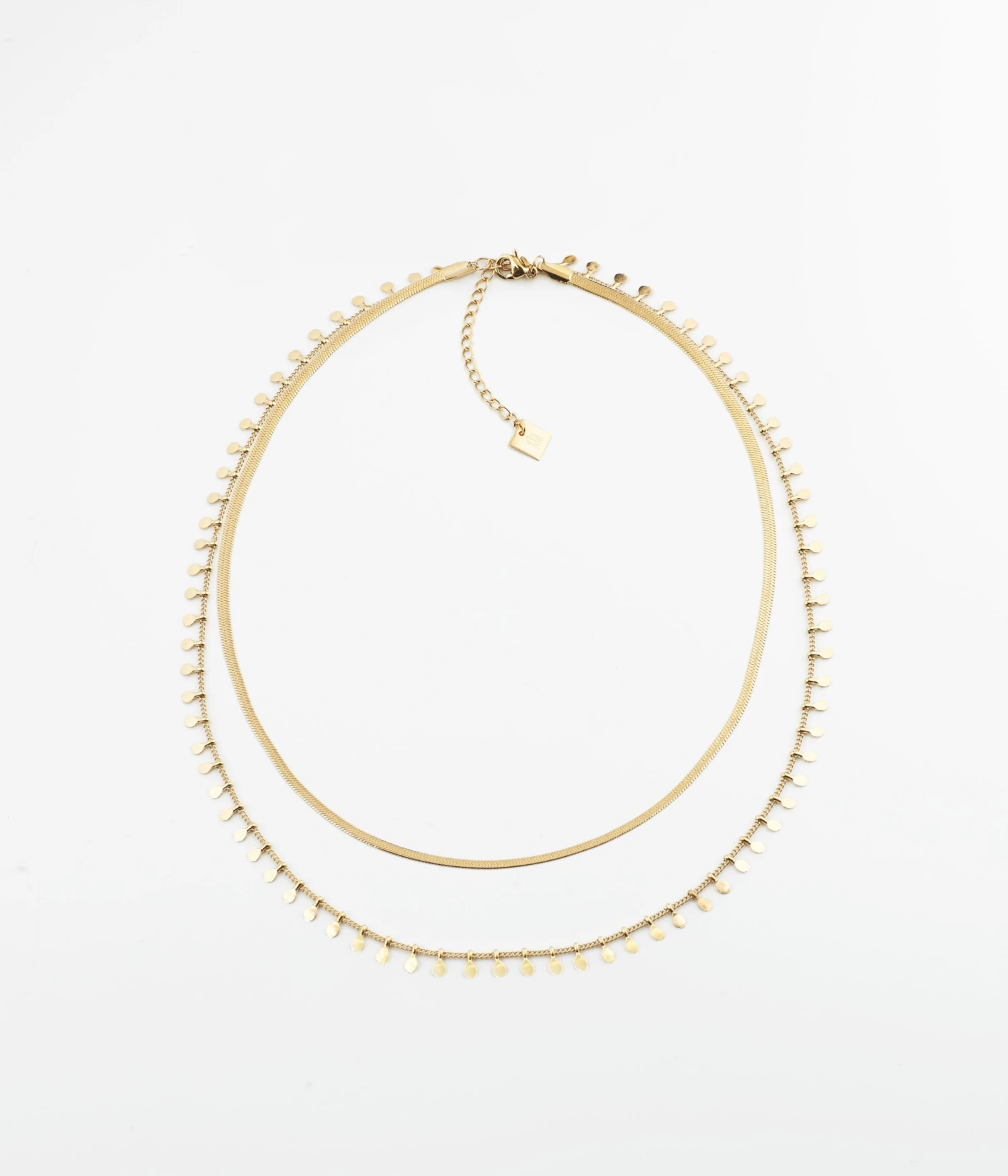 Collier Mykonos (Acier Doré)