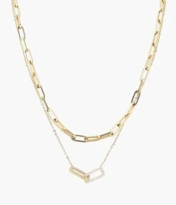 Collier Bobby (Acier Doré)