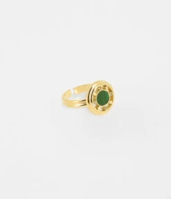 Bague Louve (Acier Doré)